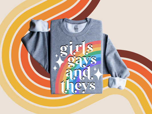 Girls Gays and Theys