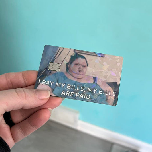 Custom Debit Card Sticker